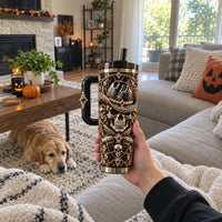 SAS Same Passion, Darker Nights - Gothic Skull Tumbler