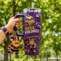 MIN Skol Purple Pride - Wraparound Game Day Tumbler Graphic