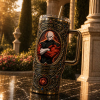 Jiren - Crimson Titan, Arms Crossed in Gilded Ornament