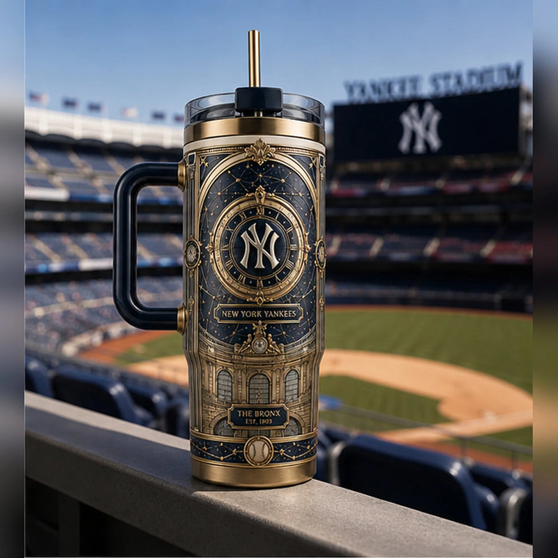 NYY - Gilded Architecture and the Quiet Monogram