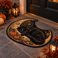 Crescent Repose - The Cat, the Moon and Autumn Quiet