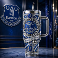EVE Crest in Royal Blue - Ornate Tumbler Elegance
