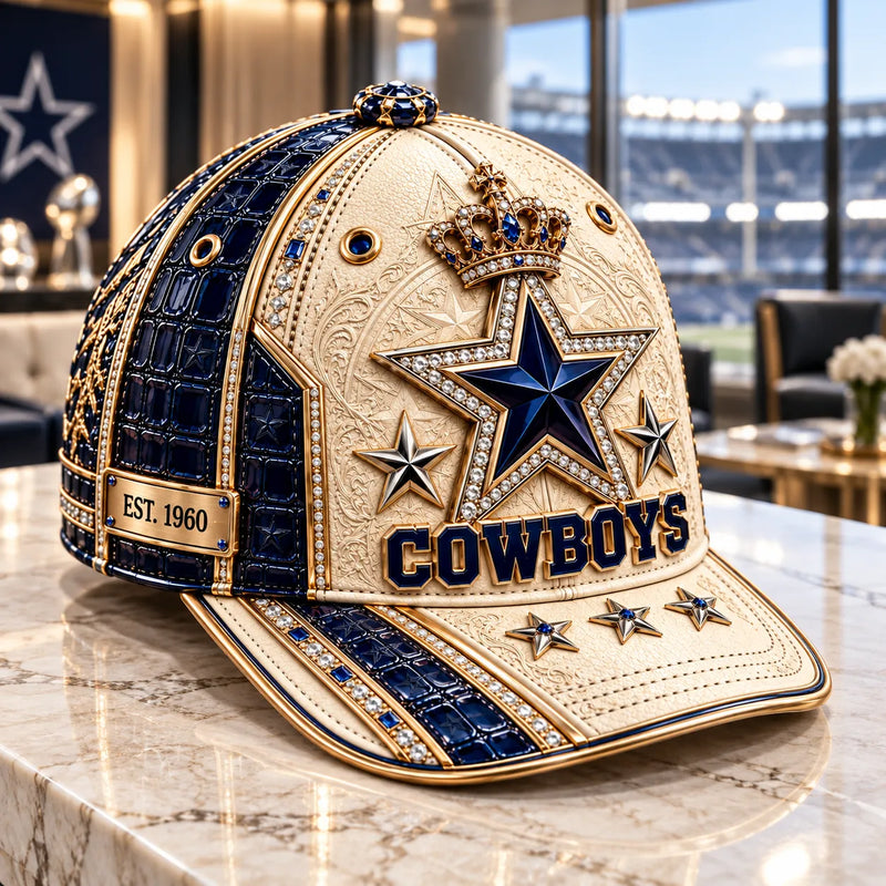 DAL Star and Gold - Bold Presence on a Vintage Cap