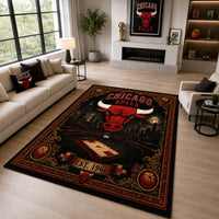 CHI Heritage Floor - Vintage Emblem, Skyline and Gilded Borders