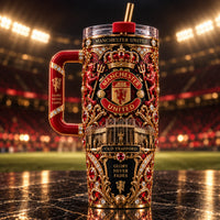 MUN - Glory Never Fades, Gilded Crest Tumbler