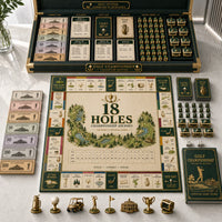 18 Holes - The Championship Journey Board in Green and Gold